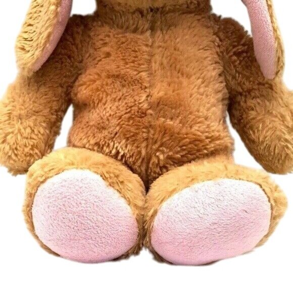 Build a Bear Classic Bunny Rabbit Plush Brown 16" Spring Easter Long Floppy Ears - Picture 3 of 12